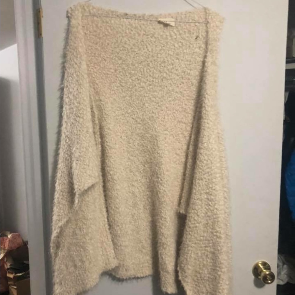 Fuzzy cardigan